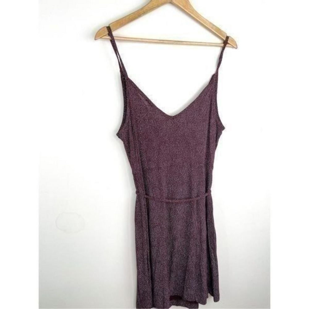 H&M Burgundy Polka Dot‎ Wrap Dress Size M - Picture 5 of 7